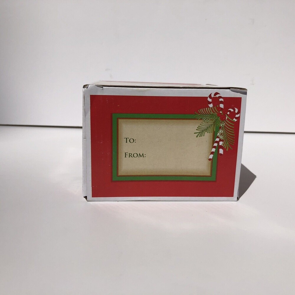 Holiday Christmas Mug Royal Norfolk 12oz Greenbrier International New in box gw - Picture 6 of 7